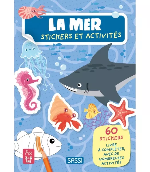 La mer - Stickers et activités
